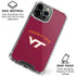 Virginia Tech University VT iPhone 16 Pro Clear Case